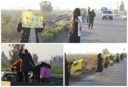 فاعليات "طوفان الغضب " تستمر في كفرالشيخ بسلاسل بشرية ضد الانقلاب