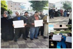 البحيرة: تظاهر العاملين بمستشفي رشيد العام للمطالبة بالكادر الصحي