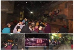 الجيزة: مسيرة بالصف مناهضة لحكم العسكر