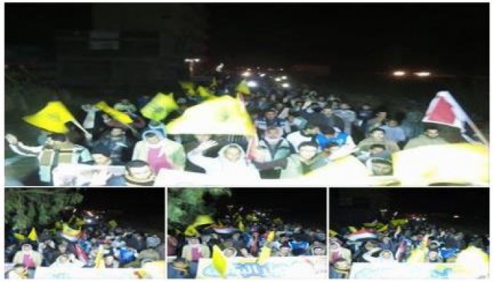 كفر الشيخ: مسيرة مناهضة للانقلاب العسكري ببلطيم استعدادا لذكرى 25 يناير