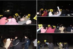 في ذكري مذبحة رابعة والنهضة هتافات الثوار تهز شوارع القاهرة الجديدة