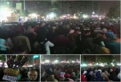 أحرار شبرا الخيمة يشاركون في مسيرة حاشدة بالمطرية ضد حكم العسكر