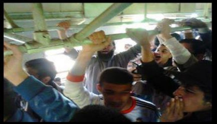 فاعلية مناهضة للانقلاب بالقطار لثوار الباجور بالمنوفية