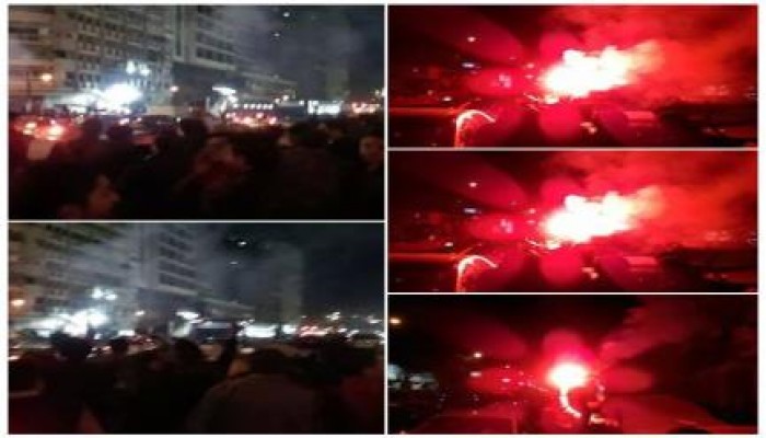 بالصور.. "شباب ضد الانقلاب" يفاجئون داخلية "السيسي" بمسيرة في قلب ميدان رمسيس