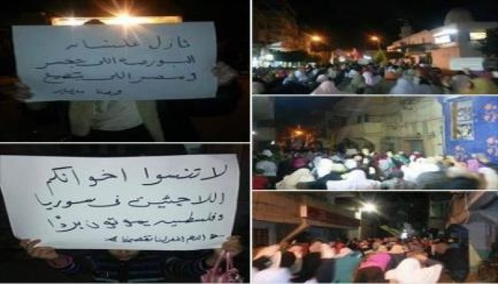 البحيرة: مسيره ليلية بكفر الدوار تنديدًا بالأزمات المعيشية.. وللدعوة لانتفاضة 25 يناير