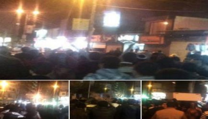 البحيرة: مسيرة ليلية لثوار دمنهور داعية للزحف في ذكري يناير لكسر الانقلاب