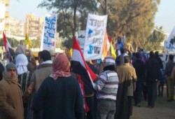 ثوار كفر صقر والإبراهيمية يدشنون فعاليات "تقدموا للحرية والكرامة"