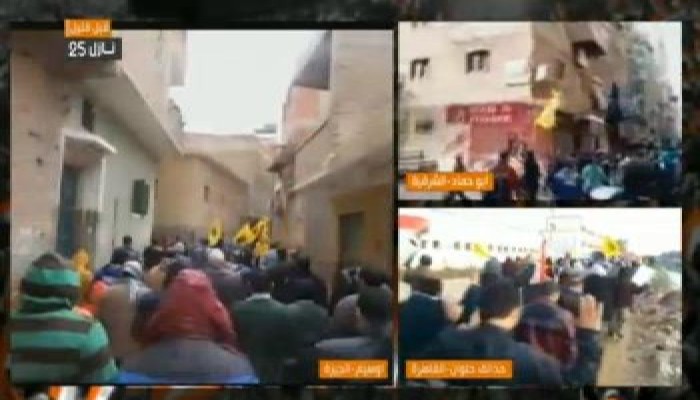 بث مباشر.الثوار يتحدون الانقلاب ويشعلون الشوارع بمسيراتهم في جمعة "تقدموا للحرية والكرامة"