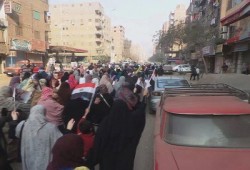 ثوار المعادي  ينتفضون في جمعة "تقدموا للحرية والكرامة"