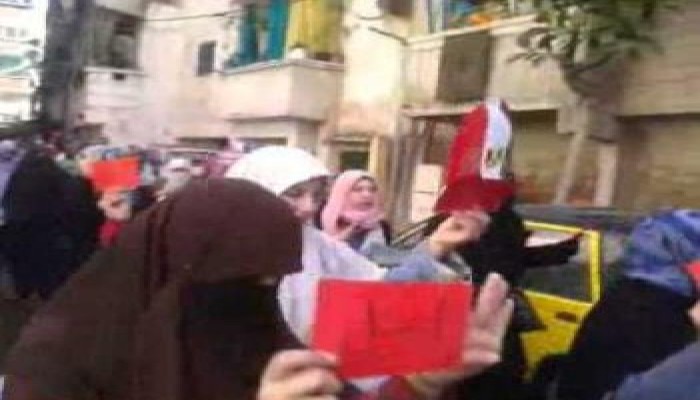 ثوار الإسكندرية ينتفضون في بداية إسبوع " قدموا للحرية والكرامة"