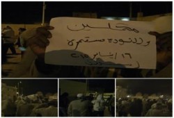 ثوار أسوان يكملون مسيرتهم رغم اعتداء داخلية الانقلاب عليهم بالرصاص الحي