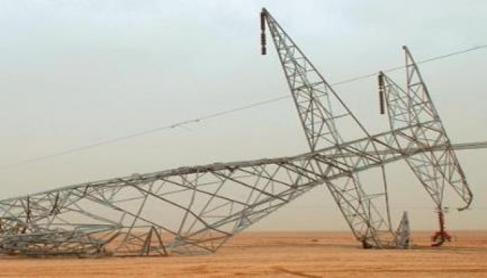 تفجير برجي كهرباء بالغردقة أحدهما يغذي المطار