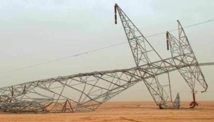تفجير برجي كهرباء بالغردقة أحدهما يغذي المطار