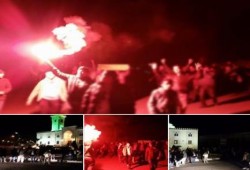 ثوار القاهرة الجديدة يفاجئون أمن الانقلاب بمسيرة من مسجد السويدي بالتجمع الثالث