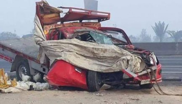 نحس الانقلاب : مصرع وإصابة 10 على "صحراوي النوبارية"