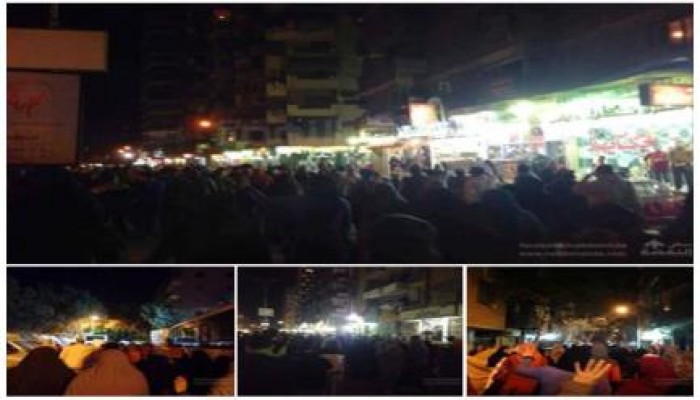 انتفاضة ثورية بالهرم استعدادًا لـ 25 يناير