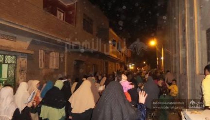 الجيزة: الكوم الأحمر تهتف "نفديك رسول الله"