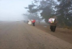 كفرالشيخ : سلسلة بشرية لثوار العجوزين - دسوق للدعوةً لتظاهرات ‫‏25يناير‬