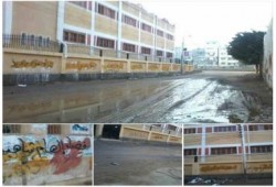 رغم حملة المداهمات ليلة أمس: ثوار دسوق ينظمون حملة اسبراى مناهضة للانقلاب بالمدينة