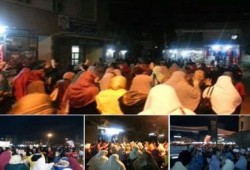 البحيرة: مسيرة ليلية حاشدة بكفر الدوار استعدادًا لانتفاضة 25 يناير