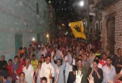 المنيا.. اعتقال 4 في اعتداء أمن الانقلاب على مسيرة ليلية بـ"دلجا"