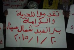 شمال سيناء: فعالية لثوار بئرالعبد استعداد لموجة ال25 من يناير‏