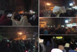 "بالألعاب النارية" شباب المحلة يجبرون الداخلية على الإنسحاب بعد اعتدائها على مسيرتهم