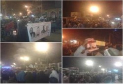 مسيرتان ليليتان لثوار قنا للحشد لموجة 25 يناير