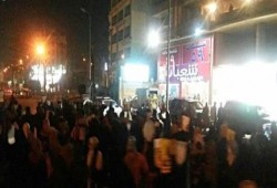 ثوار الهرم‬ فى مسيرة ليلية ضد حكم العسكر إستعدادا لذكرى الثورة