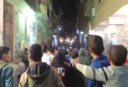 الفيوم: مسيرة ليلية حاشدة لـ شباب اولتراس منشاوي بقرية منشأة عبدالله