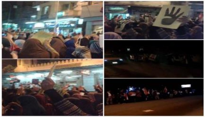 مسيرات وسلاسل بشرية بدمياط تدعو للحشد لـ 25 يناير