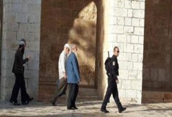 القدس :  مستوطنون يقتحمون باحات الأقصى