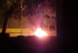 ثوار الفيوم يستولون على طريقين بقطعهما فى اطار التصعيد لـ 25 يناير