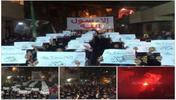 الجيزة: ليلة ثورية بمنطقة ناهيا تطالب بإسقاط الانقلاب