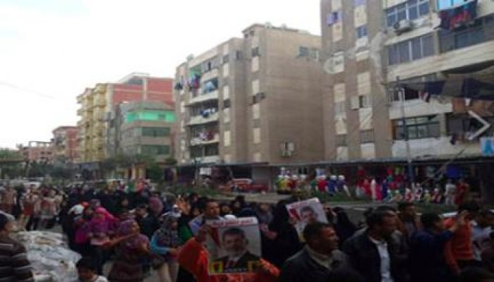 مظاهرة حاشدة بالإسماعيلية  ضمن فعاليات جمعة "مصر بتتكلم ثورة"