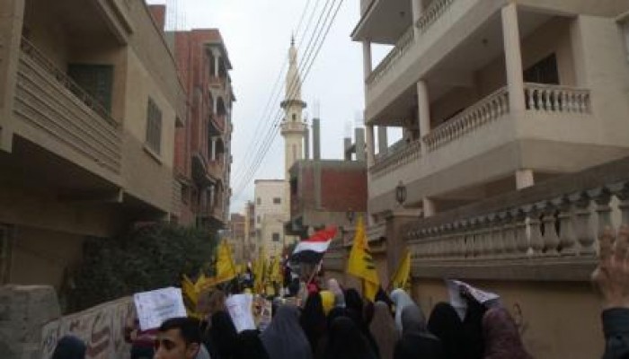 الشرقية:  ثوار القرين ينتفضون بمسيرة حاشدة ضمن فاعليات مصر بتتكلم ثورة