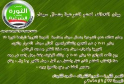 بيان التحالف الوطنى لدعم الشرعية بشمال سيناء