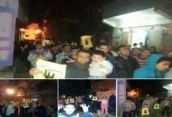 الغربية: بالفيديو مسيرة ليلية رافضة للانقلاب العسكري بسمنود
