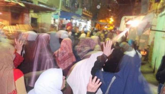 الإسكندرية تنتفض احتجاجا علي استشهاد سندس رضا