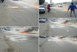 ثوار الإسكندرية يواصلون إحتجاجاتهم استعدادا لـ 25 يناير