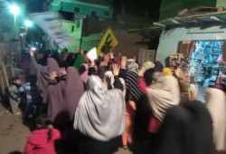 الشرقية: مسيرة ليلية لثوار العزيزية استعداد لـ25 يناير