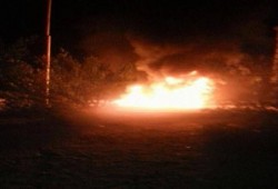 سيناء: المقاومة الشعبية بـ بئرالعبد تقطع الطريق الدولى على بعد أمتار من أكبر كمين بالمدينة