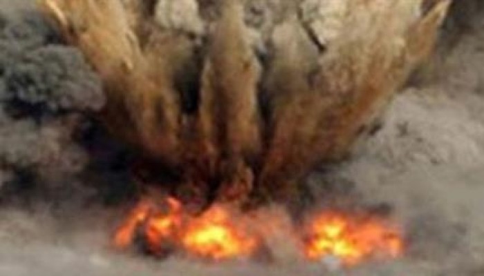 انفجار قنبلة أمام قيادة مرور الرست هاوس بالبحيرة