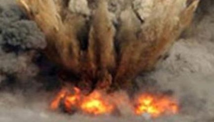 انفجار قنبلة أمام قيادة مرور الرست هاوس بالبحيرة