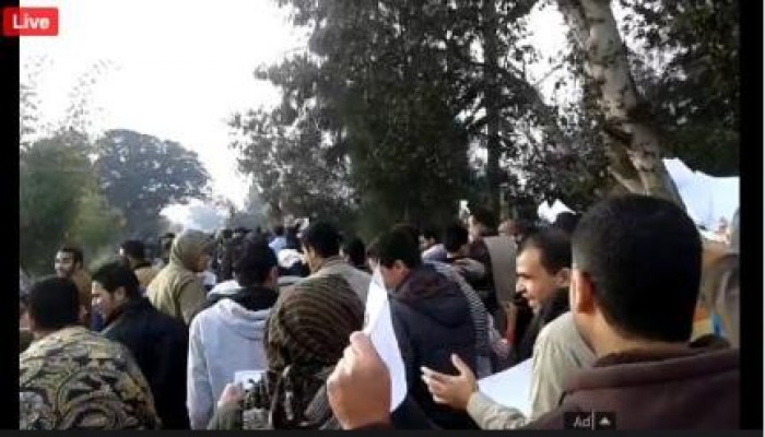 ثوار دسوق ينطلقون في مسيرة صباحية حاشدة ضد الانقلاب (25يناير)