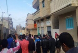 (25 يناير ) - سيناء - ثوار العر يتحدون أمن الانقلاب بمسيرة في وسط المدينة ( صور )