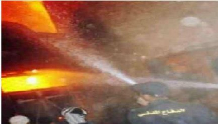 مجهولون يشعلون النيران في مكتب بريد بعين شمس