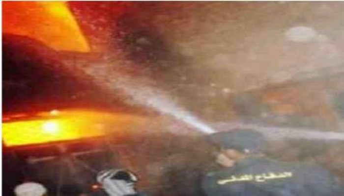 مجهولون يشعلون النيران في مكتب بريد بعين شمس