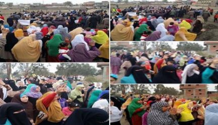 الغربية: مسيرة حاشدة لثوار قطور ضمن فعاليات أسبوع مصر بيتكلم ثروة