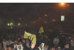 المتظاهرون يحتشدون بشارع رمسيس والانقلاب يطاردهم بالغاز والخرطوش